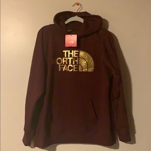 The North Face sweatshirt